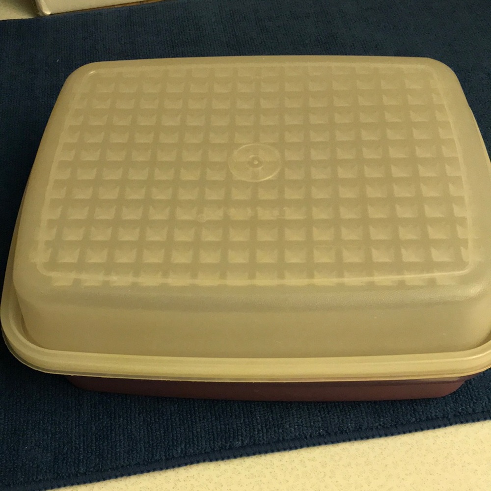 Tupperware small marinade junior season server